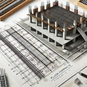 Civil engineering study for residential buildings